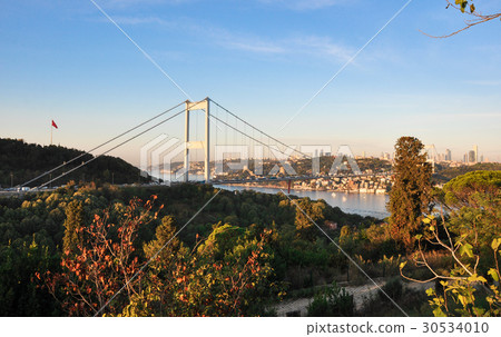 Fatih Sultan Mehmet Bridge, Istanbul, Turkey Fatih Sultan Mehmet Bridge, Istanbul, Turkey 30534010