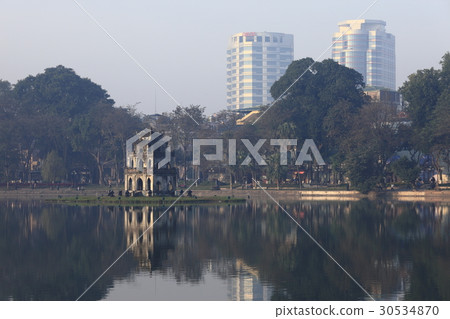 Hoan Kiem Lake and Turtle Tower 30534870