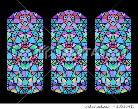 彩色玻璃 彩色玻璃 30536413