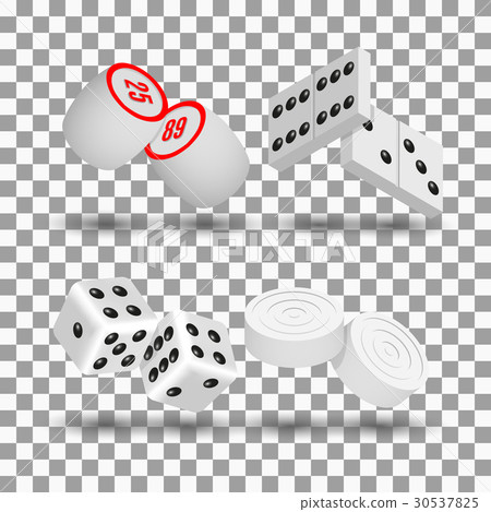 Realistic game icons, vector illustration. - Stock Illustration ...