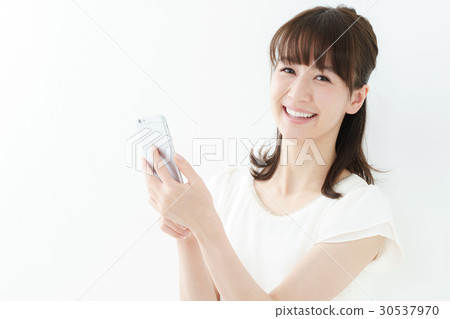 Smartphone / lady 30537970