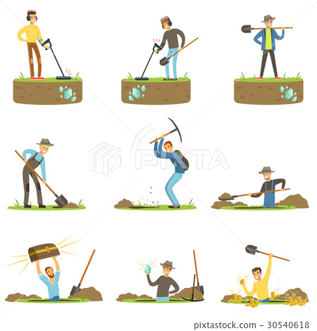 Treasure hunter, archaeologist, downshifter Treasure hunter, archaeologist, downshifter 30540618