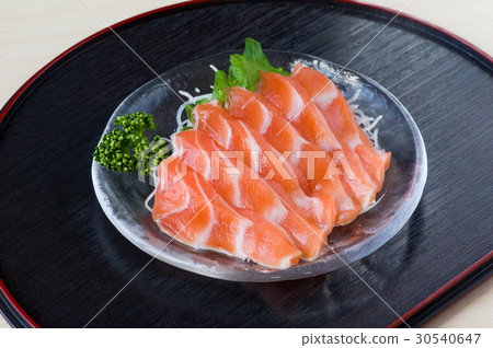 Salmon sashimi Salmon sashimi 30540647