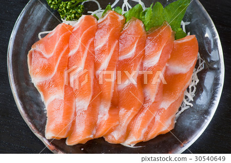Salmon sashimi Salmon sashimi 30540649