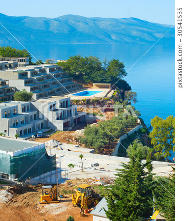 Sea resort construction site 30541535