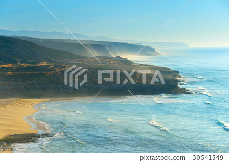 Seashore landscape at sunset. Portugal Seashore landscape at sunset. Portugal 30541549