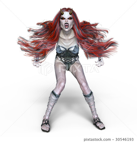 Female monster - Stock Illustration [30546193] - PIXTA