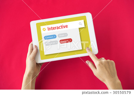 Digital Communication Social Media Graphic Words Icons Digital Communication Social Media Graphic Words Icons 30550579