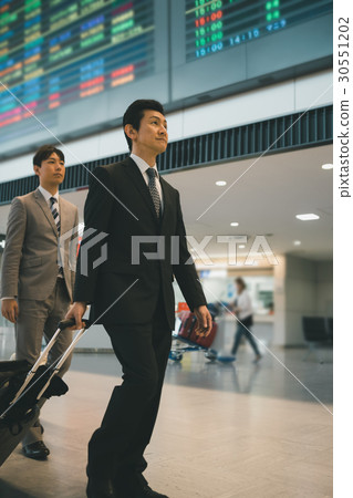 business man, business trip, airport 30551202