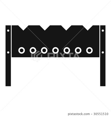 Brazier icon, simple style Brazier icon, simple style 30551510