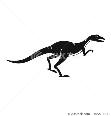 Velyciraptor icon, simple style 30551684