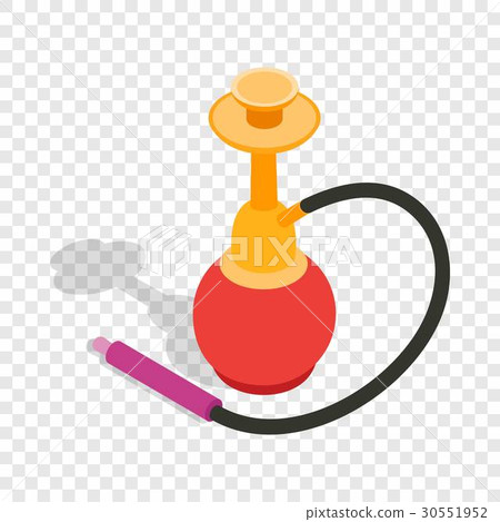 Hookah isometric icon Hookah isometric icon 30551952