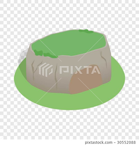 Sigiriya rock, Sri Lanka isometric icon Sigiriya rock, Sri Lanka isometric icon 30552088