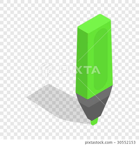 Marker isometric icon - Stock Illustration [30552153] - PIXTA