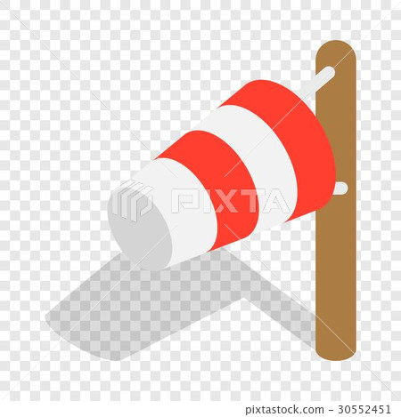 Windsock isometric icon Windsock isometric icon 30552451
