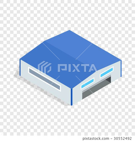 Hangar isometric icon Hangar isometric icon 30552492