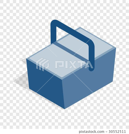 Bag refrigerator isometric icon Bag refrigerator isometric icon 30552511