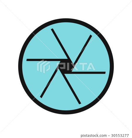 Big objective icon, flat style Big objective icon, flat style 30553277