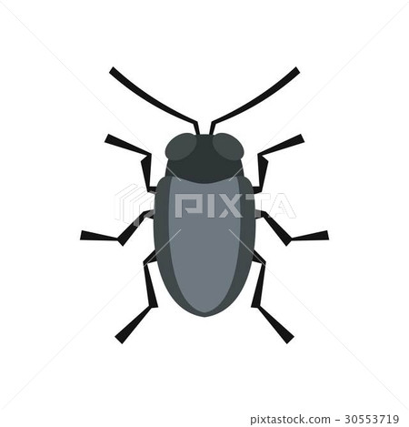 Small bug icon, flat style Small bug icon, flat style 30553719