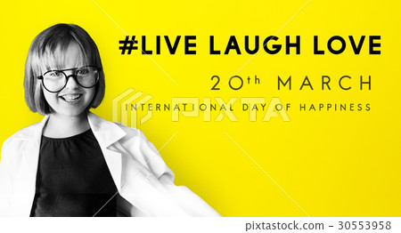 Happy International Day Of Happiness Concept Happy International Day Of Happiness Concept 30553958