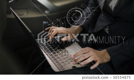 Media Hub Digital Community Icon Media Hub Digital Community Icon 30554875