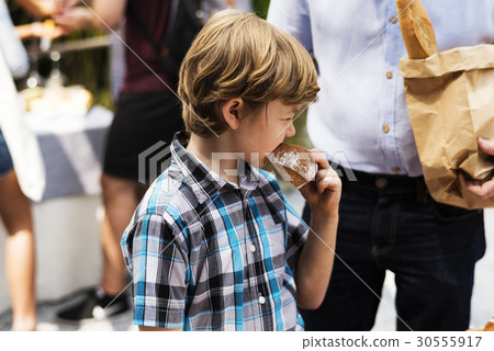 People at healthy local food festive People at healthy local food festive 30555917