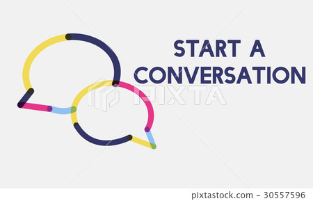 Chat online speech bubble icon Chat online speech bubble icon 30557596