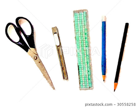 Fresh hand-painted watercolor hand-painted white background: Stationery stationery 30558258