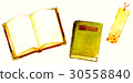 Book and bookmark (background plain Ver) Book and bookmark (background plain Ver) 30558840