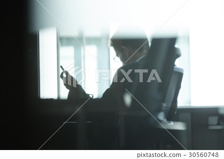 a portrait of a man that is not clear 30560748