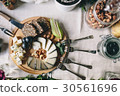 Sliced goat cheese with Dorblu  30561696