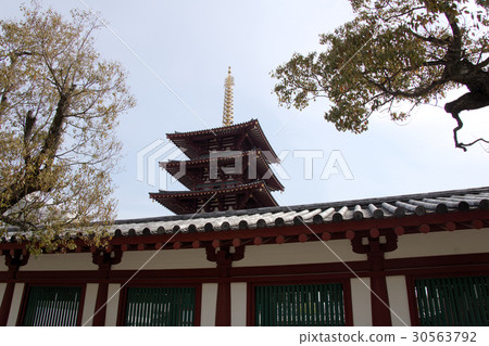 Five-story pagoda of Shitennoji 30563792