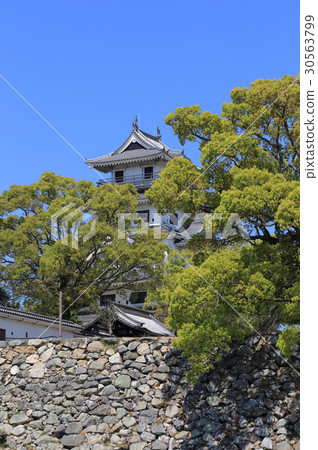 Imabari castle (castle tower) Imabari castle (castle tower) 30563799