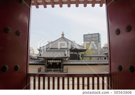 西大門從四天王寺的中心 30563806