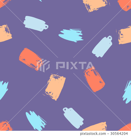 Brush stroke artistic seamless pattern Brush stroke artistic seamless pattern 30564204