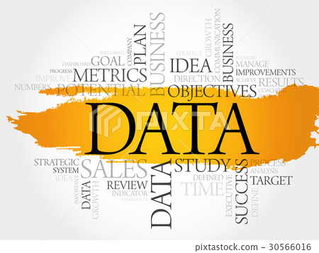 Data word cloud - Stock Illustration [30566016] - PIXTA