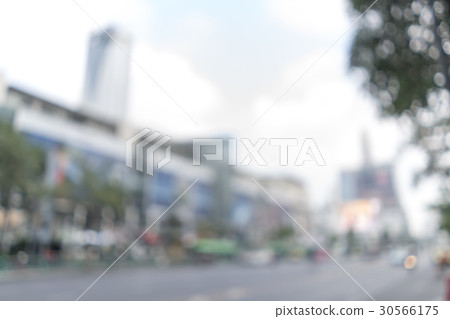 Blurred image of building for background use 30566175