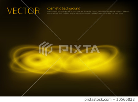 Vector black background with golden sequins 30566828