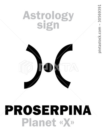 Astrology: planet PROSERPINE 30569391