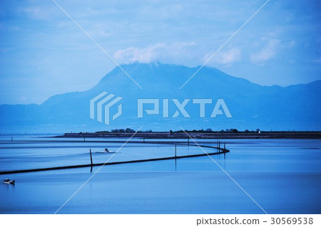 Chikugo River estuary Chikugo River estuary 30569538