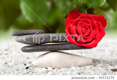 Stones and rose 30573279