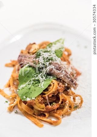 Spaghetti anchovy 30574334