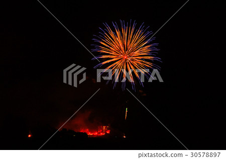 Fireworks Tottori Mika Town 30578897