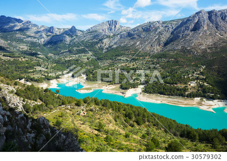 guadalest water reservoir 30579302