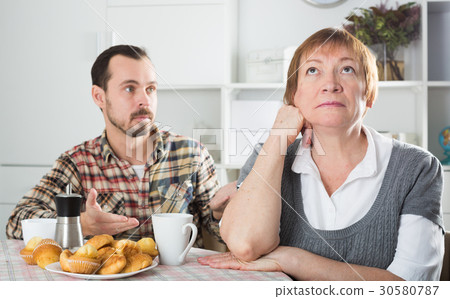 Elderly mother resents her son 30580787