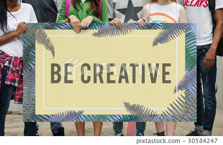 Fresh Ideas Design Be Creative Inspiration Concept 30584247