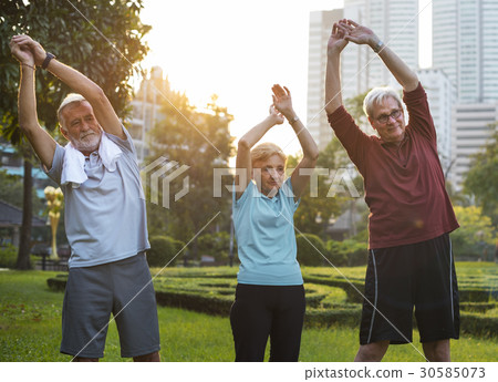 Senior Adult Exercise Fitness Strength 30585073