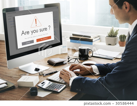 Are You Sure Warning Warning 30586444