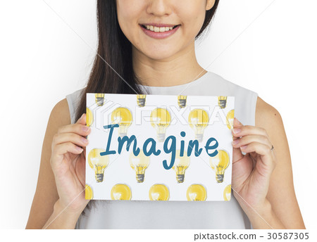 Imagine Light Bulb Ideas Icon 30587305