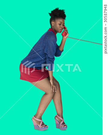 Studio People Shoot Portrait Isolated Studio People Shoot Portrait Isolated 30587948